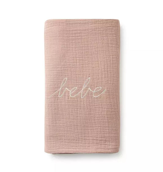 Blush Gauze Bebe Swaddle