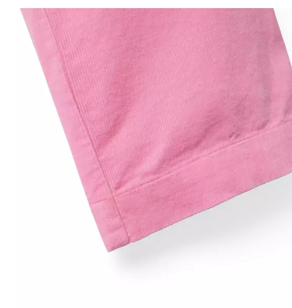 Corduroy Puff Sleeve Jumpsuit