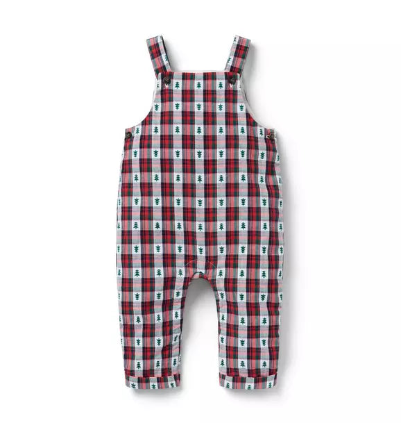 The Holiday Tartan Baby Overall