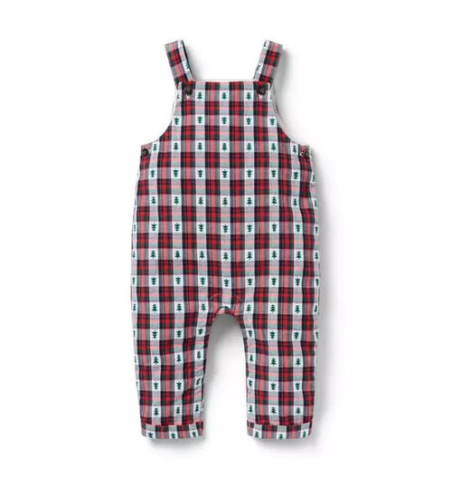 The Holiday Tartan Baby Overall