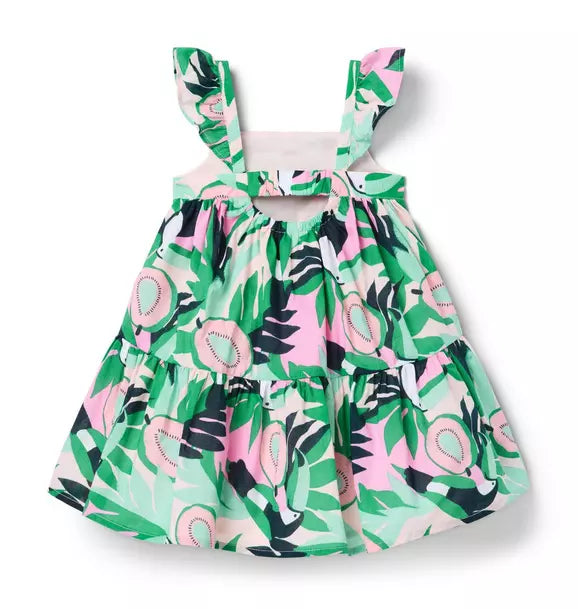 Toucan Ruffle Dress
