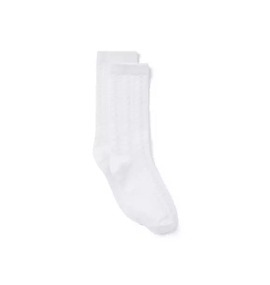 Pointelle Sock