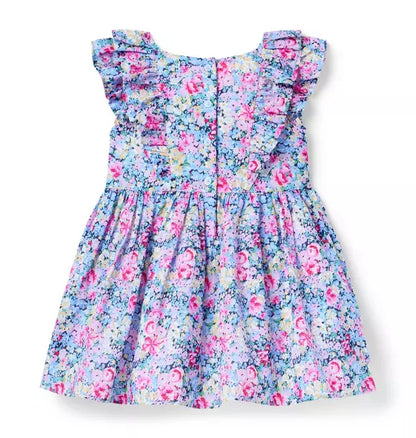 Floral Ruffle Dress