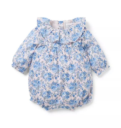 Baby Floral Ruffle Romper