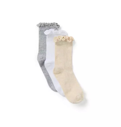 Ruffle Sock 3-Pack