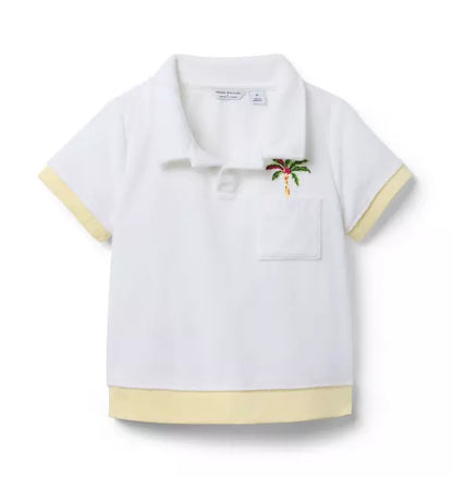 Serena Williams x Janie and Jack Palm Terry Polo