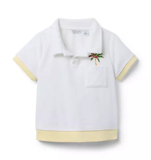 Serena Williams x Janie and Jack Palm Terry Polo