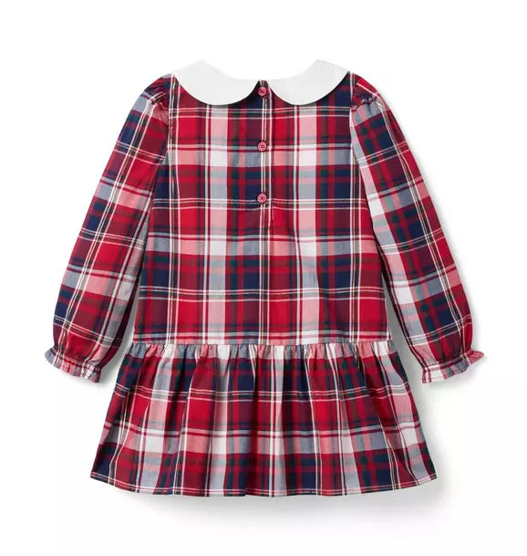 The Tartan Shimmer Bow Dress