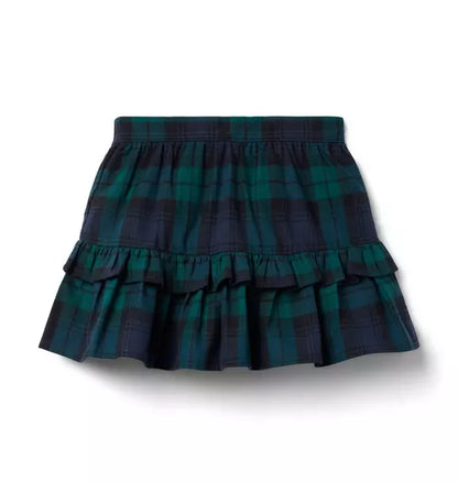 Tartan Ruffle Skirt