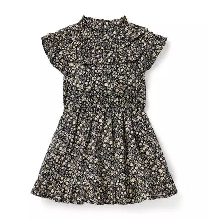 Ditsy Floral Ruffle Dress