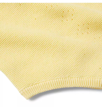 Baby Pointelle Ruffle Romper