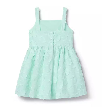 Floral Appliqué Dress