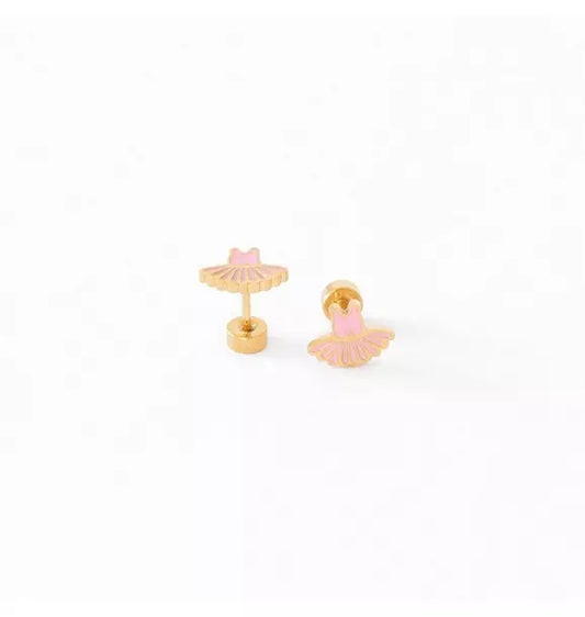 Ballet Tutu Stud Earrings