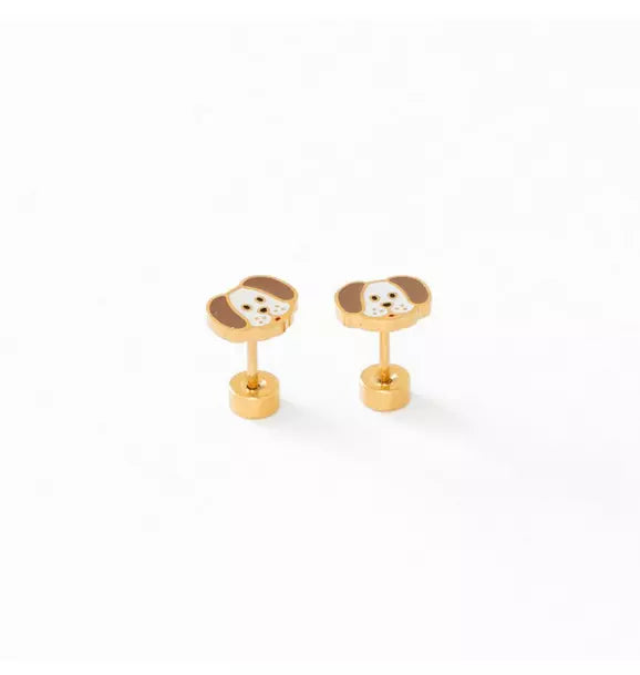 Dog Stud Earrings