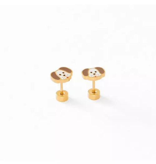 Dog Stud Earrings