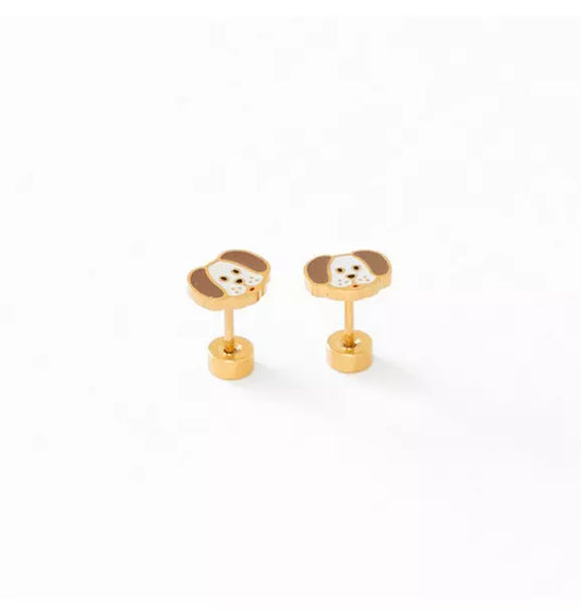 Dog Stud Earrings