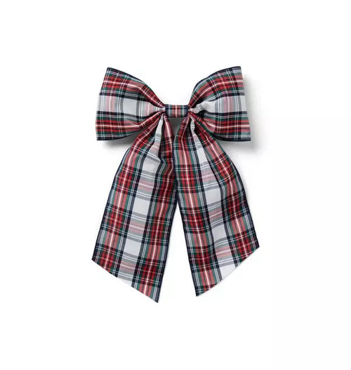 Tartan Bow Barrette