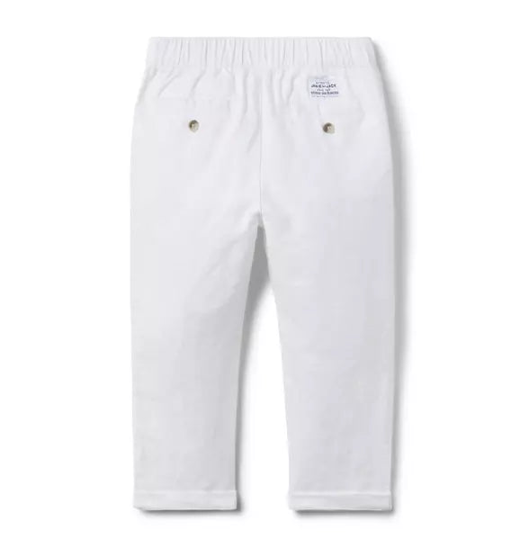 The Linen-Cotton Pull-On Pant