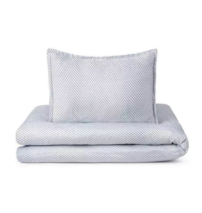 Leze Blue 3 Piece Crib Set in Pouch