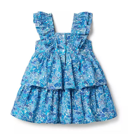 Margaret Annie Dress Made With Liberty Fabric