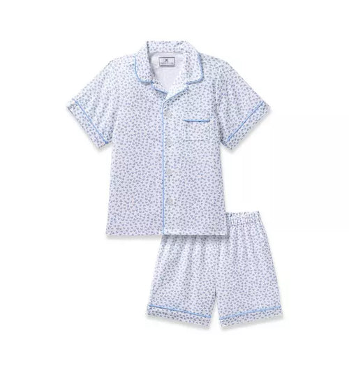 Children's Short Set in Bluehearts