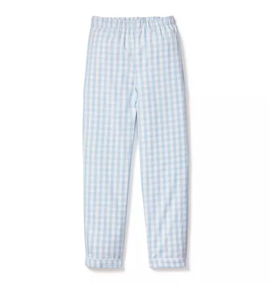 Light Blue Gingham Pant Separates