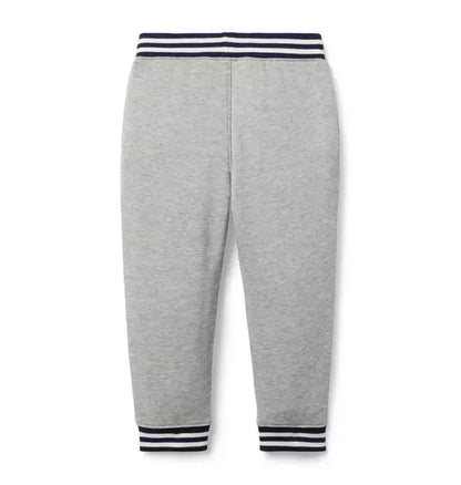 The Stripe French Terry Jogger
