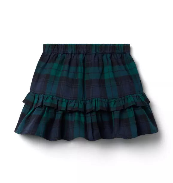 Tartan Ruffle Skirt