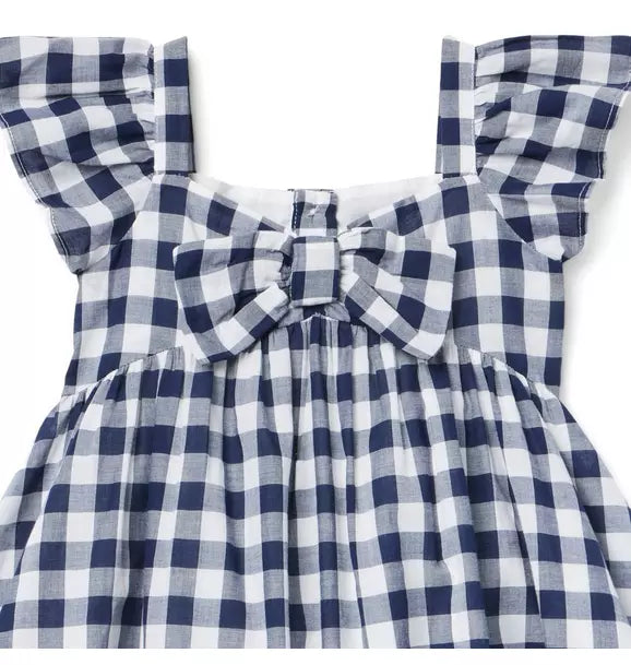 Gingham Bow Dress
