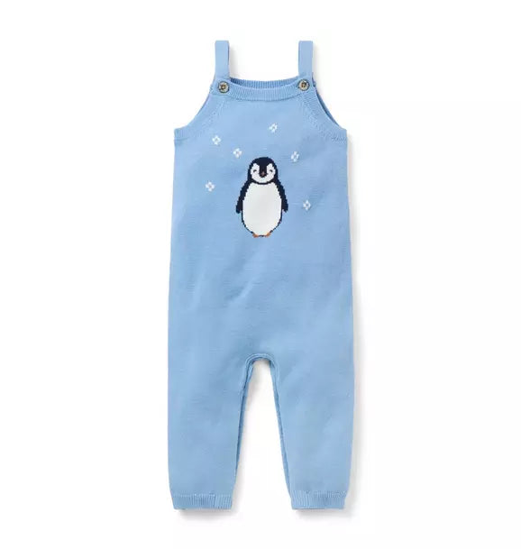 Baby Penguin Sweater Overall