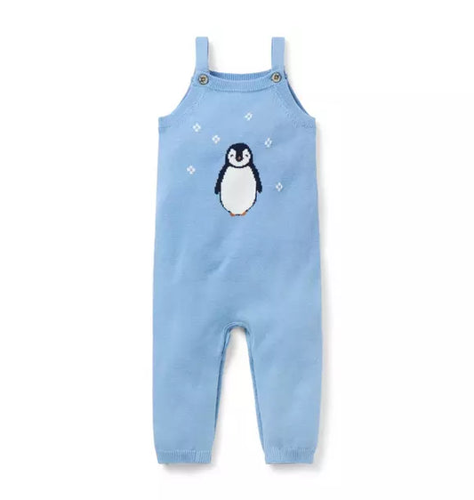 Baby Penguin Sweater Overall
