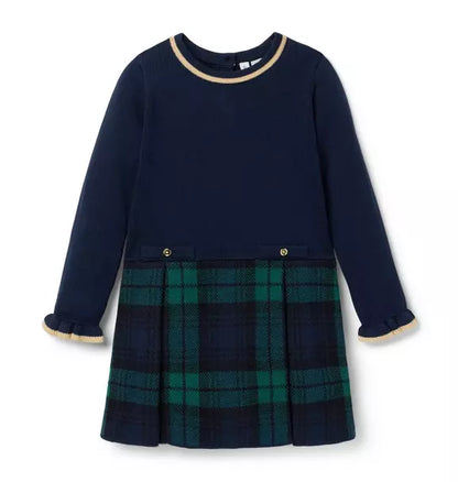 The Tartan Sweater Dress