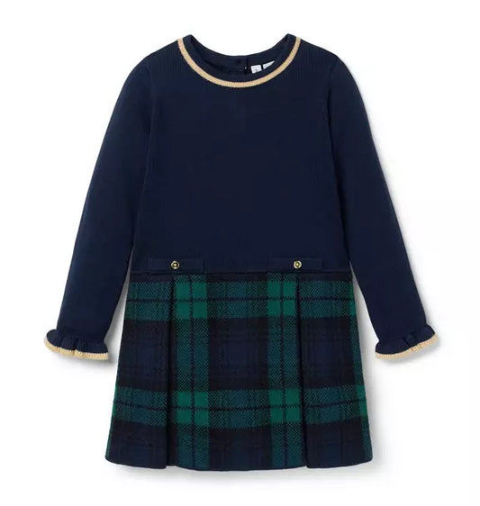 The Tartan Sweater Dress