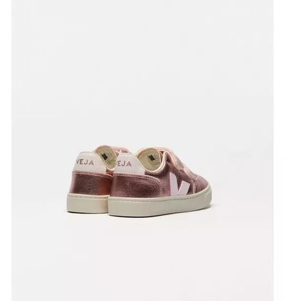 Veja Toddler Metallic V-12 Sneaker