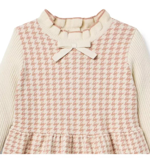 The Houndstooth Sweater Dress
