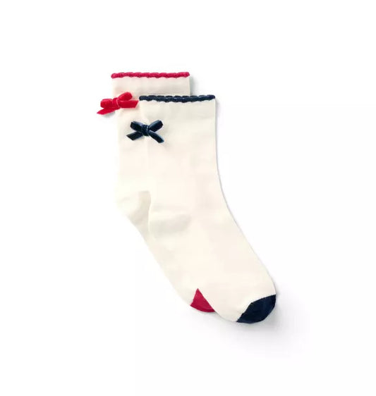 Bow Sock 2-Pack