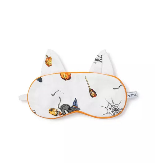 Kid's Twill Kitty Sleep Mask in Trick or Treat