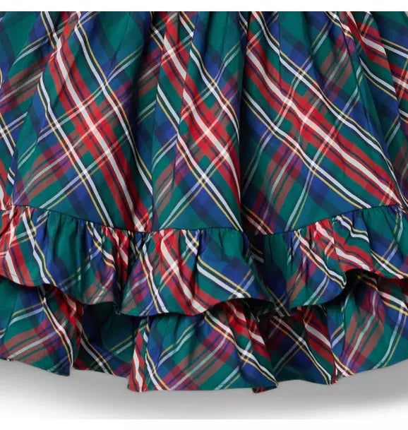 The Bow-Tied Tartan Dress