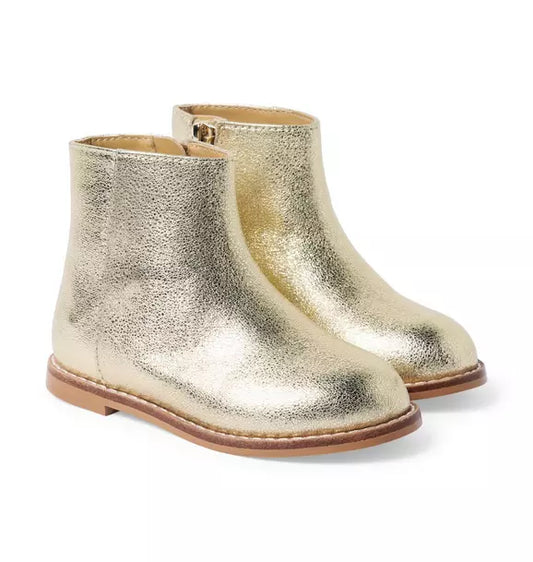 Metallic Bootie
