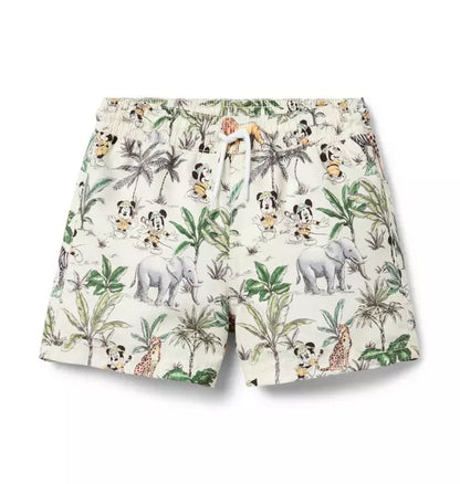 Disney Mickey Mouse Recycled Safari Swim Trunk