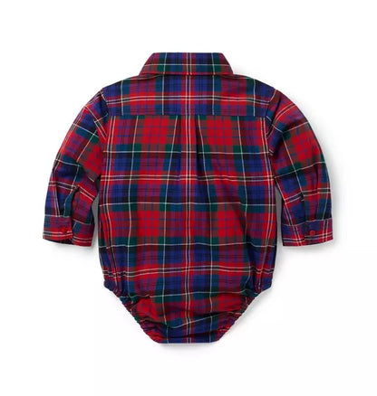 Baby Tartan Flannel Bodysuit