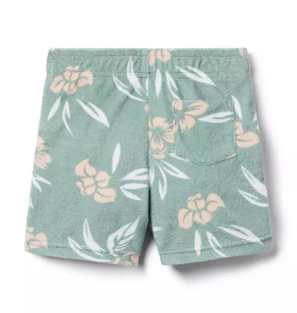 Tropical Floral Terry Short