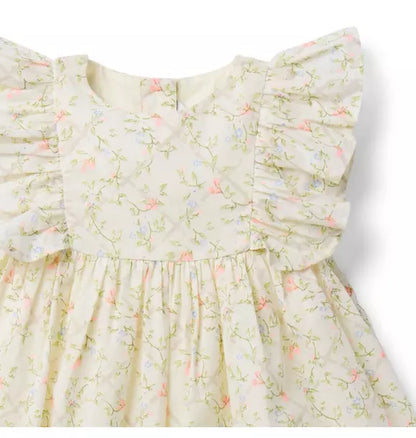 Baby Ditsy Floral Ruffle Dress