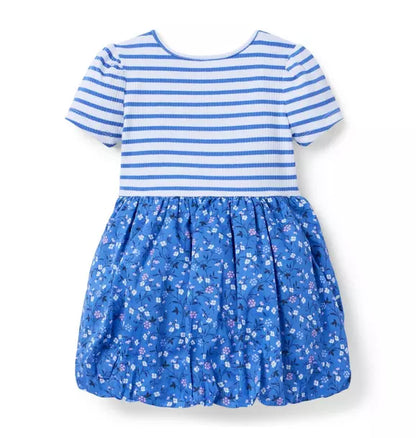 Ditsy Floral Bubble Hem Dress