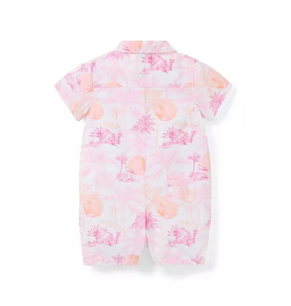 Serena Williams x Janie and Jack Toile Tour Baby Romper