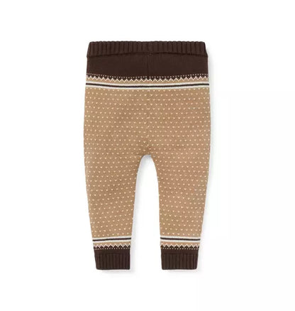 Baby Fair Isle Sweater Pant