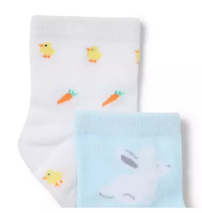 Baby Bunny And Chick Sock 2-Pack