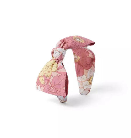 Floral Bow Headband
