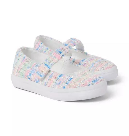 Mary Jane Tweed Sneaker