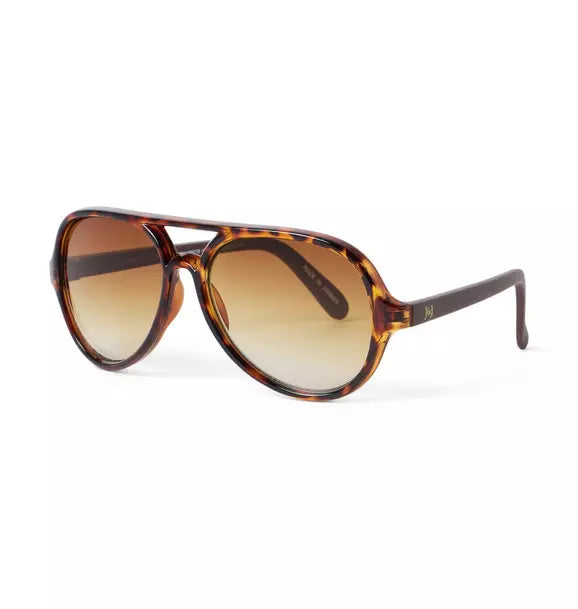 Tortoise Aviator Sunglasses